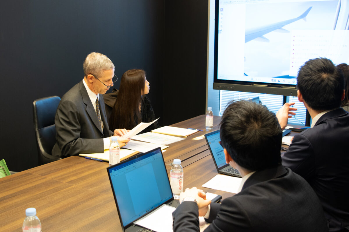 打ち合わせの様子