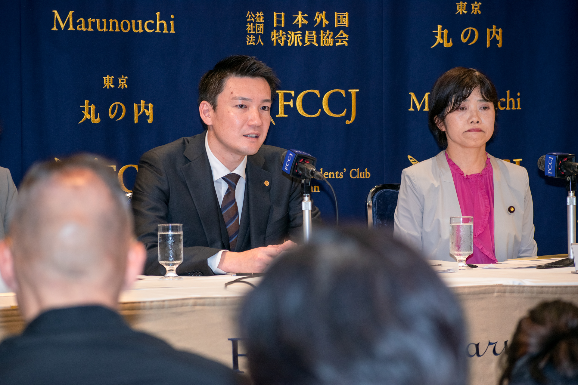 外国特派員協会 FCCJ 会見写真